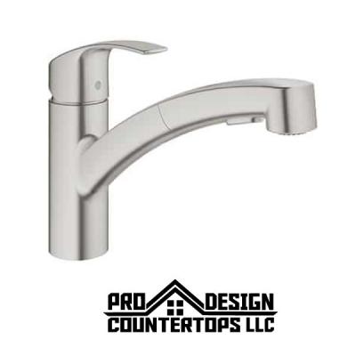 Eurosmart Brushed Nickel Kitchen Sink